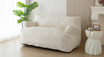 Introducing the MAXYOYO Oversized Bean Bag Chair for Adults: The Ultimate 2-Seater Loveseat Bean Bag Couch