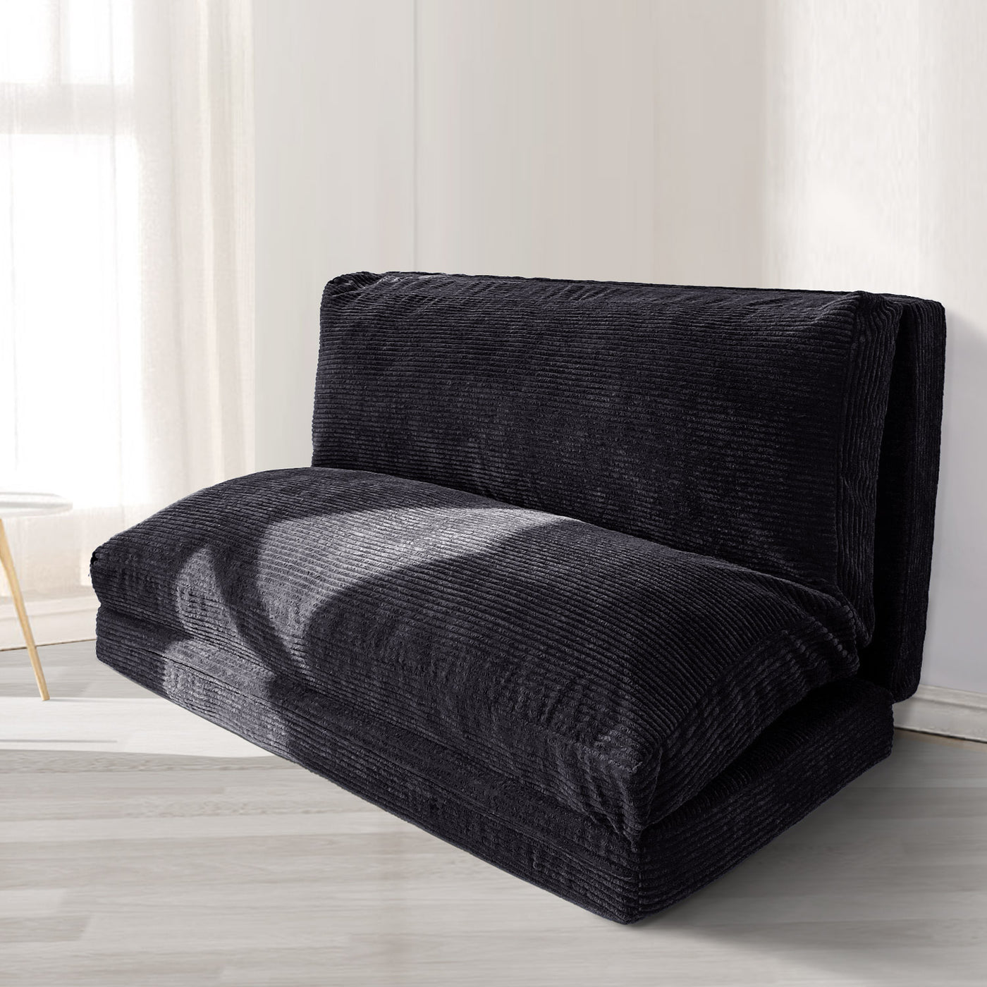 bean bag folding sofa#color_black