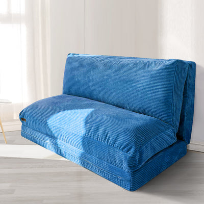 bean bag folding sofa#color_blue