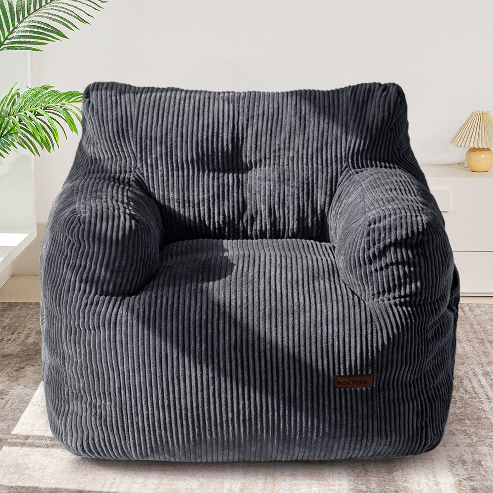 bean bag chair#color_dark-grey