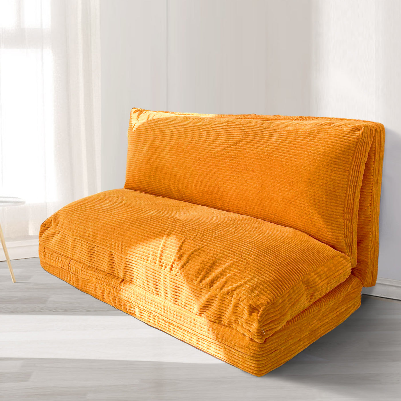 bean bag folding sofa#color_orange