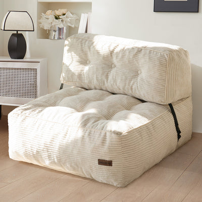 bean bag chair#color_beige