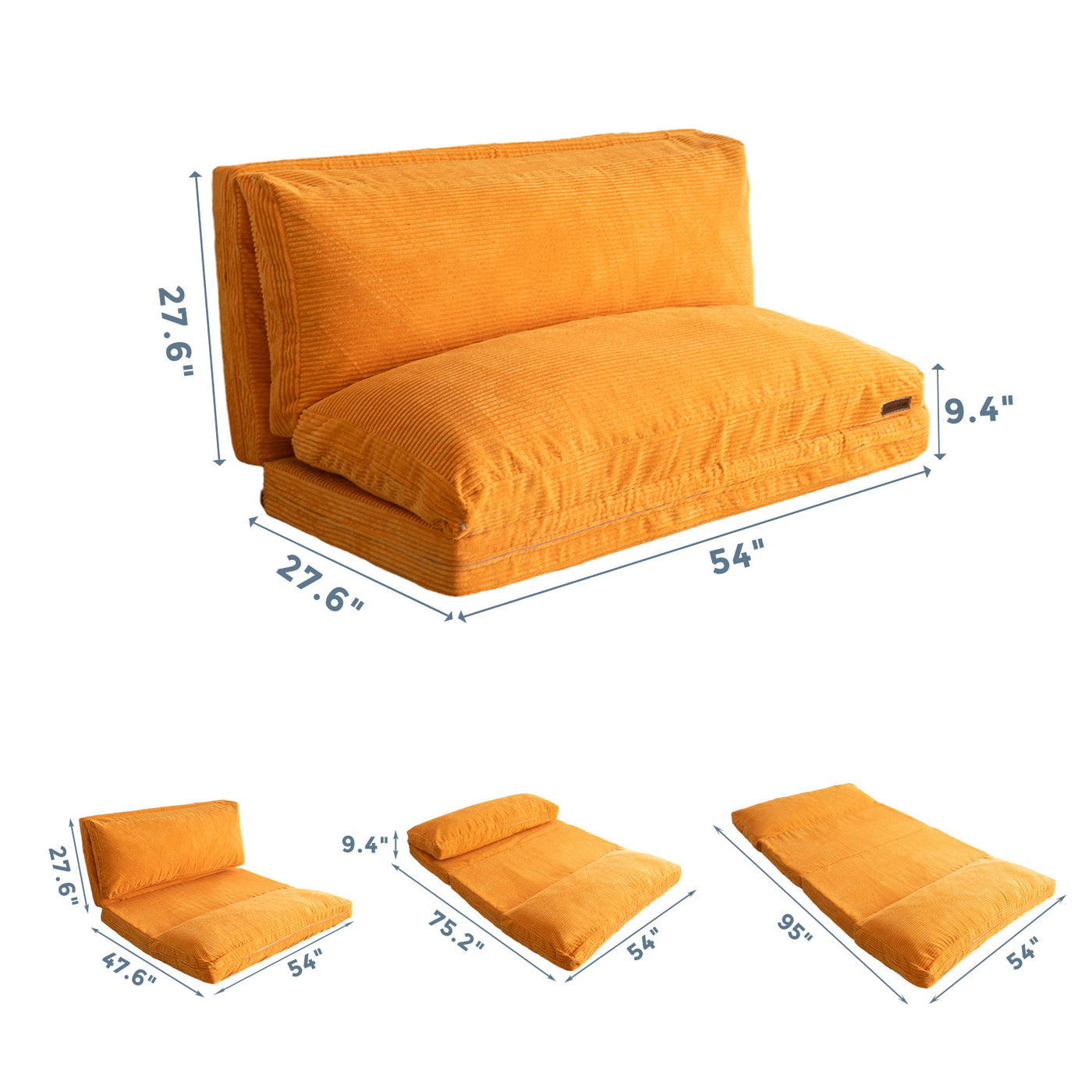 Folding Floor Sofa Bed