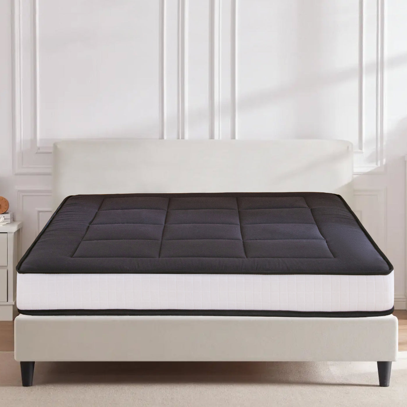 futon mattress#color_8inch-square-black