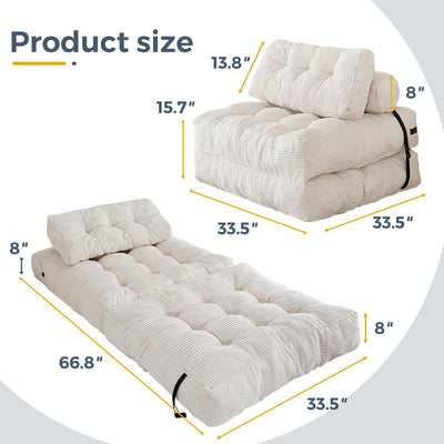 Folding Sofa Bed#size_single