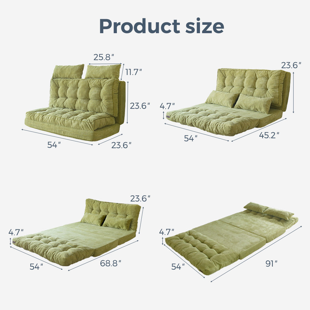 bean bag sofa bed#size_full-54x91-inch