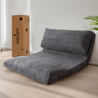 bean bag folding sofa#color_dark-grey