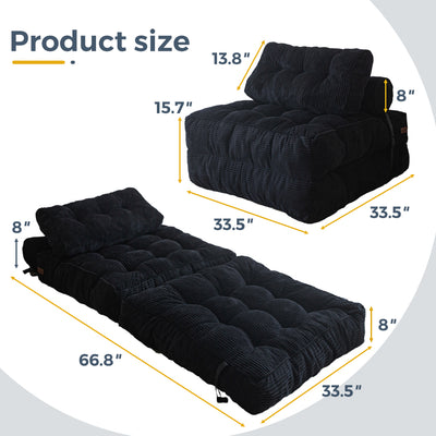 Folding Sofa Bed#size_single