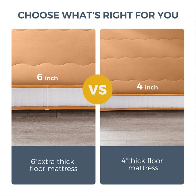 futon mattress#quilted_classic-wave