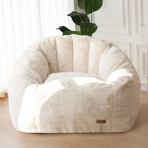 Bean bag chair#color_beige-adult