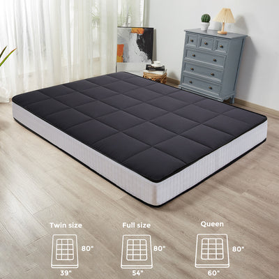 8 inch mattress#qulited_square-topper