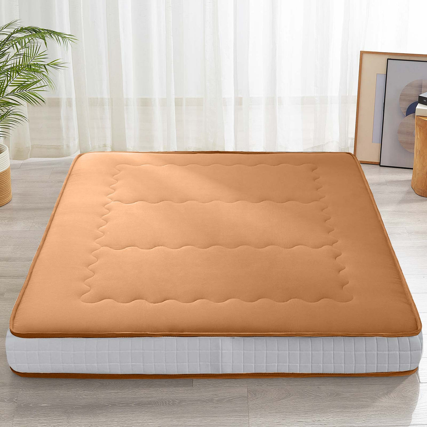 futon mattress#quilted_classic-wave