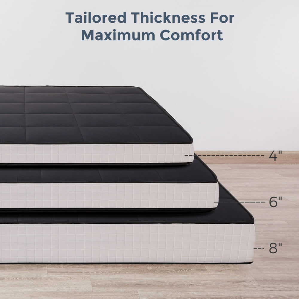 8 inch mattress#qulited_square-topper