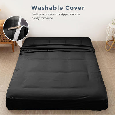 futon mattress#color_8inch-square-black