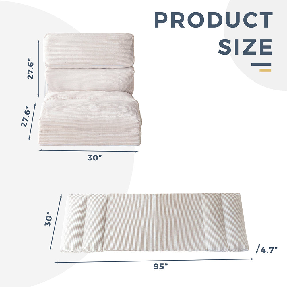 bean bag sofa bed#size_single-30x95-inch