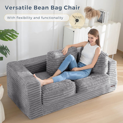 bean bag chair#color_grey