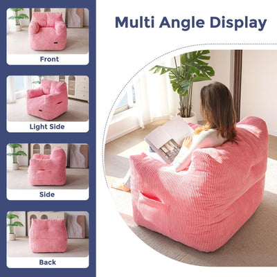 bean bag chair#color_pink